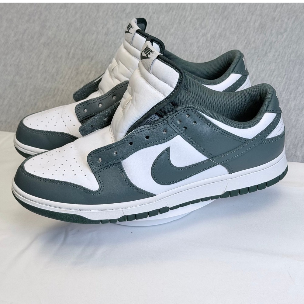 Nike Dunk Low Retro "Vintage Green," style DV0833-111, men's US 10